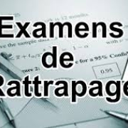Examens de rattrapage